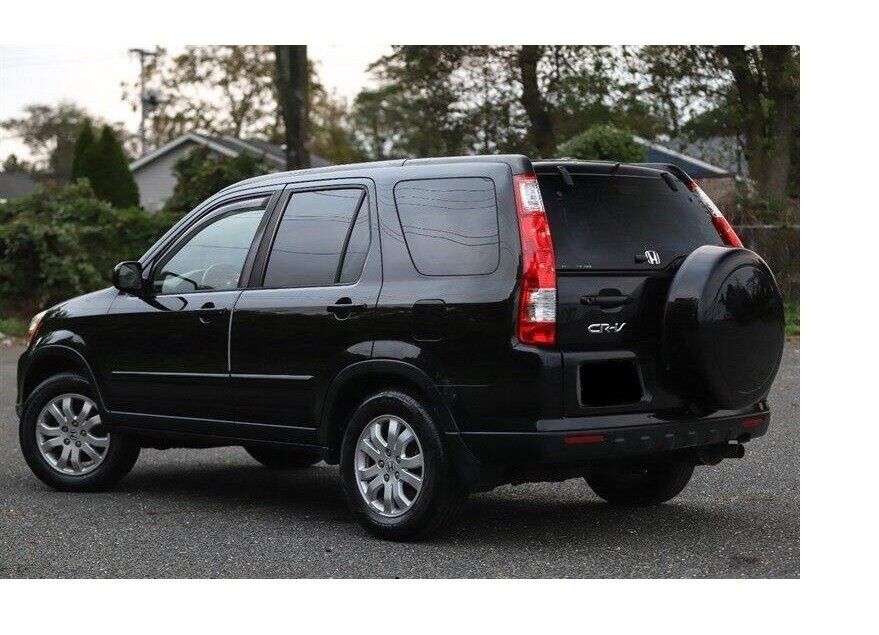 BLACK 2005 HONDA CRV