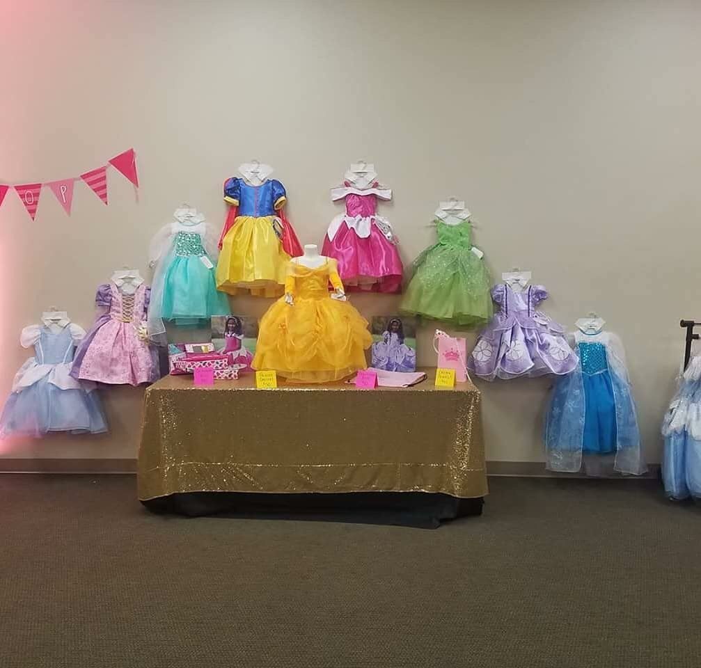 Princess 👸 dress 👗 Disney inspired Elsa, Belle, Ariel, Aurora, Snow White, Cinderella, Rapunzel, Sofia, Minnie, tinker, Unicorn