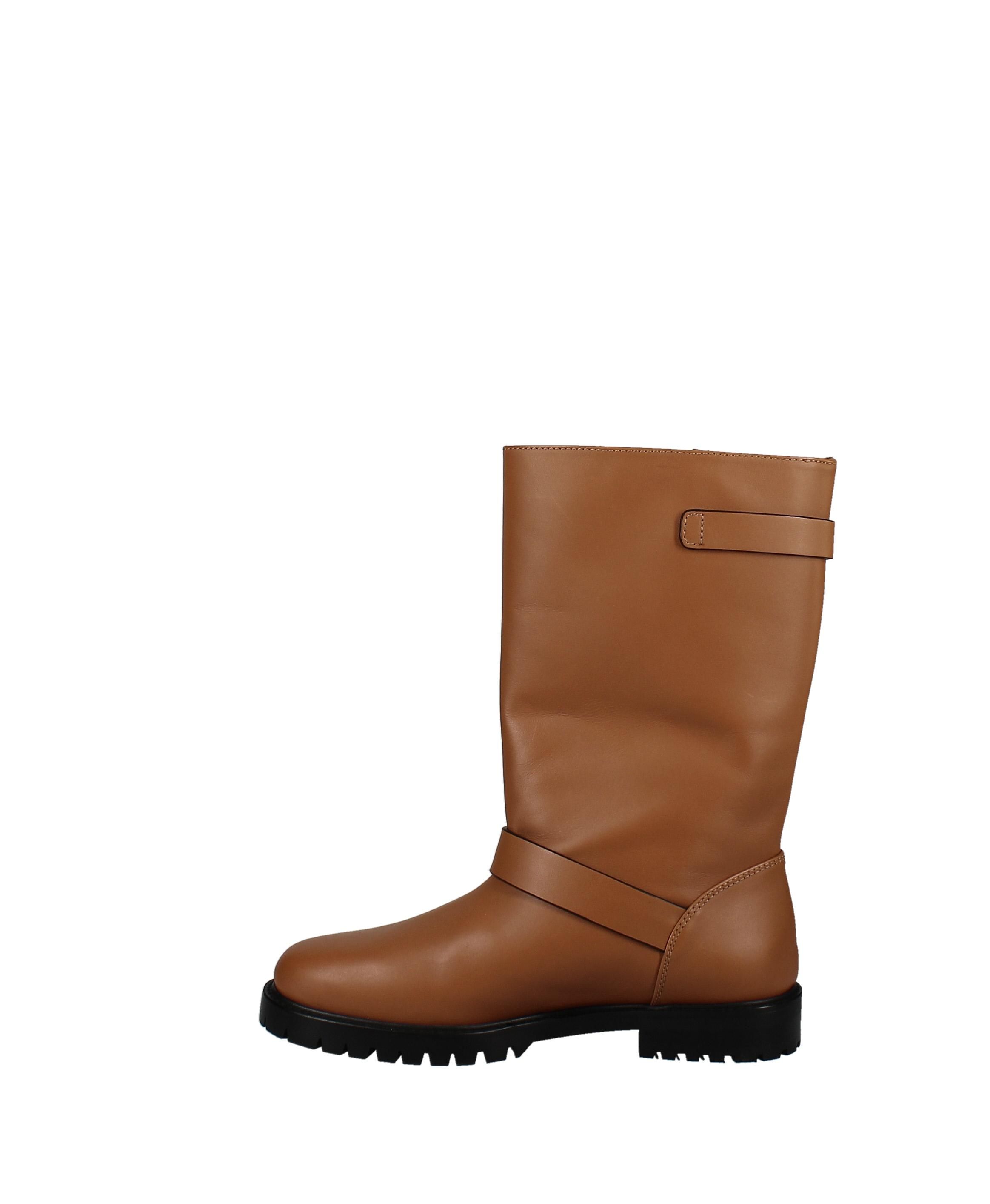 Lafayette 148 | Jordan Moto Leather Boot | Tan | 7 M