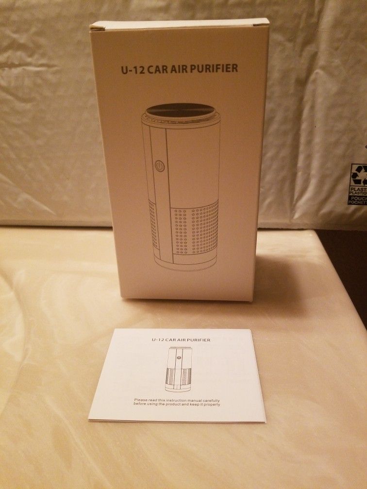 Rechargeable Car Air Purifier / Hepa Filter included