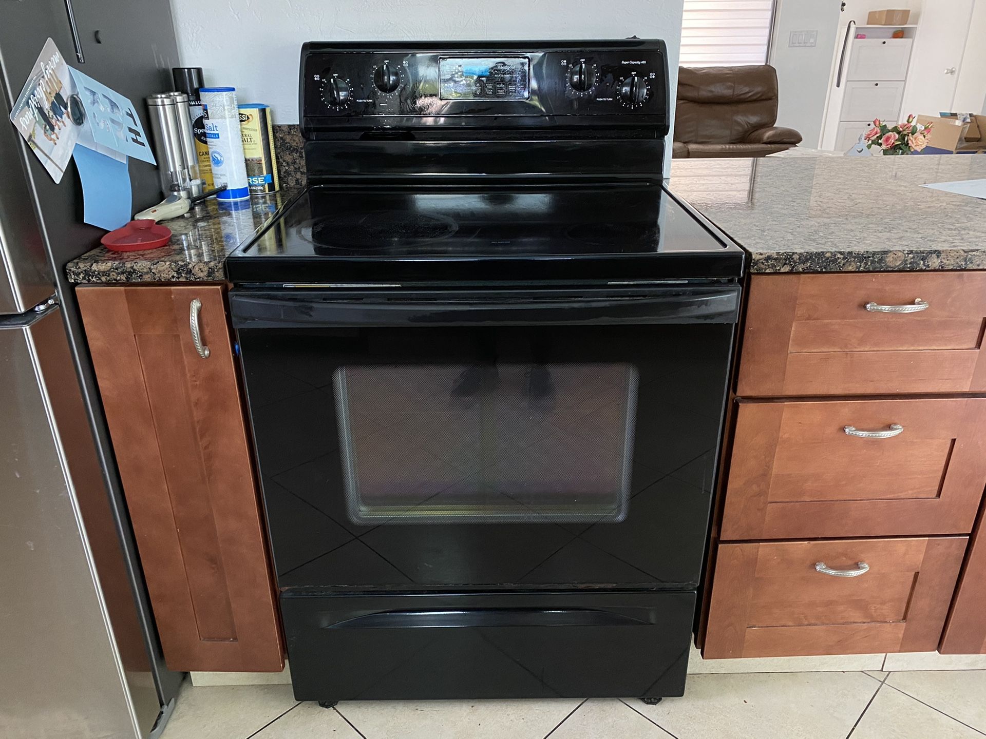 Whirlpool Freestanding Electric Range Stove Oven SUPER CAPACITY 465 for