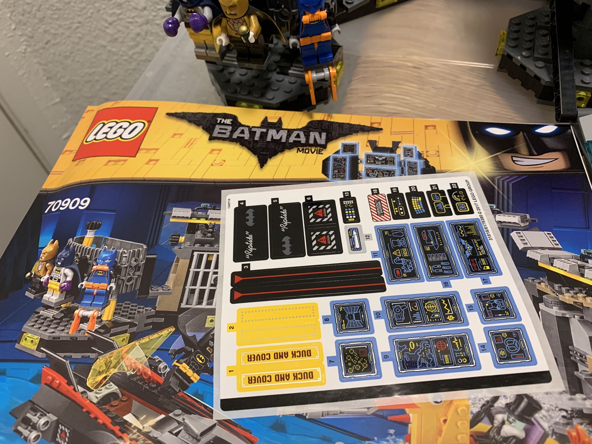 lego batman set 70909