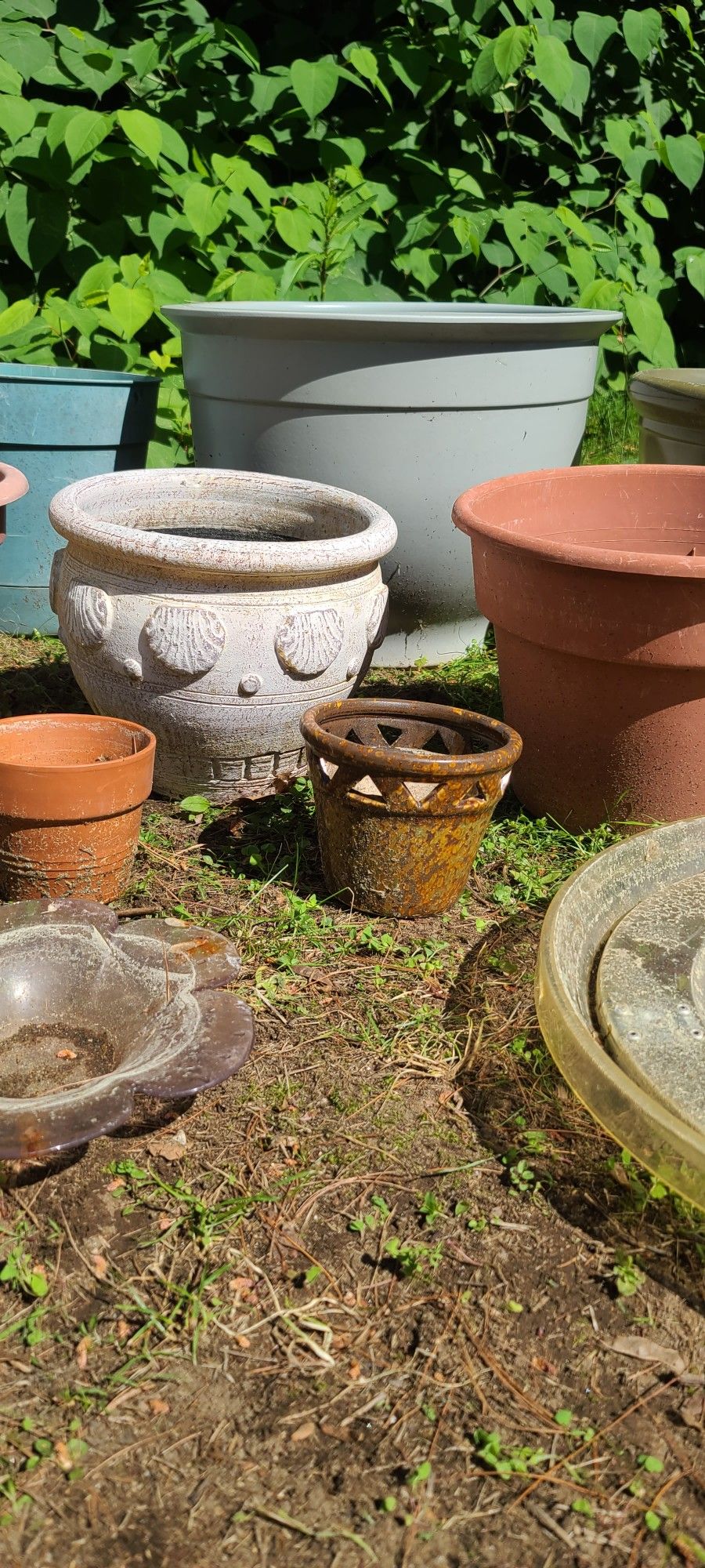 Garden Pots Plastic, Terra Cotta, Ceramic, Foam