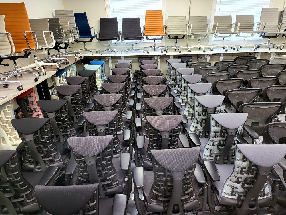 š„SALE!š„WE HAVE ALL THE BEST CHAIRS AVAILABLE!š„ ALL IN STOCKš„READY FOR PICK-UP/DELIVERY/SHIPPING HERMAN MILLER STEELCASE KNOLL HAWORTH HUMANSCALE