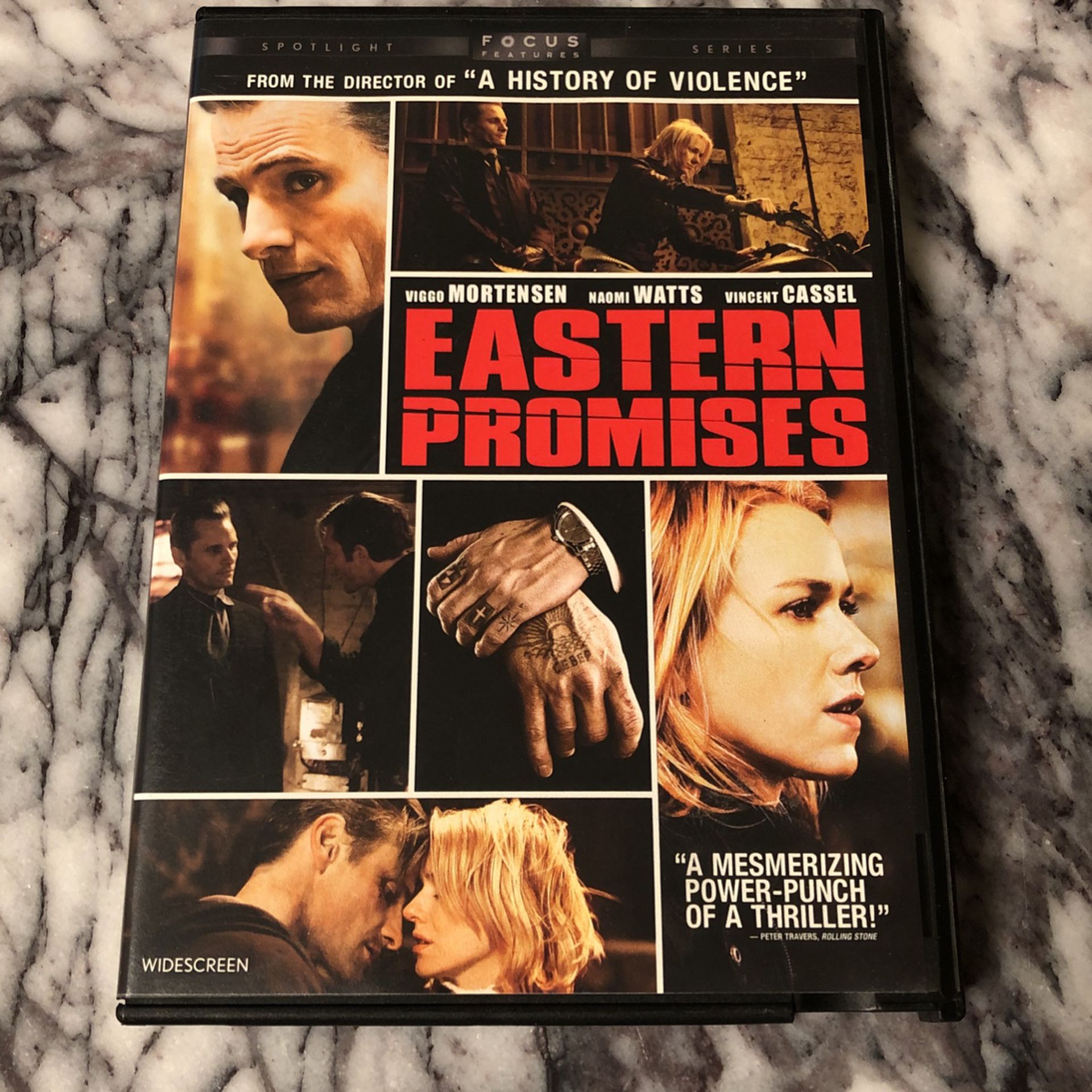 Eastern Promises DVD 