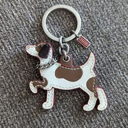 Coach Vintage Purebred Dog Key Fob/Keychain  Thumbnail