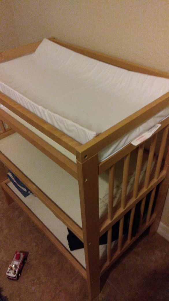 Changing Table With Cushion