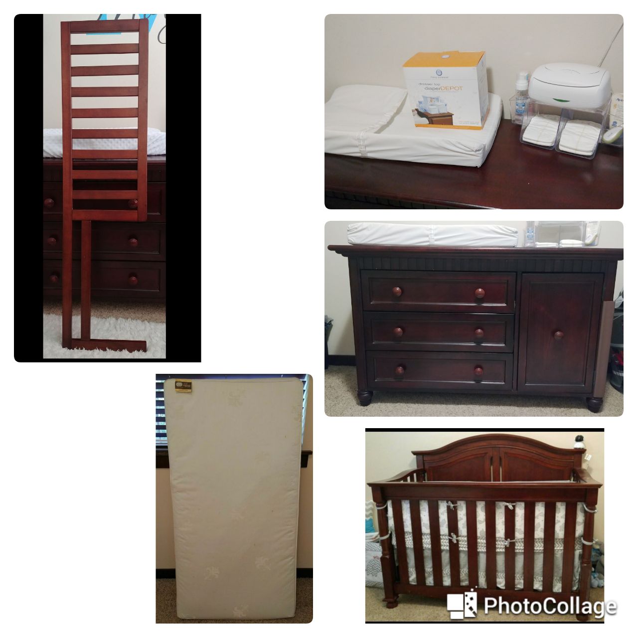 Guardrail Dresser Mattress, Bedford Baby Monterey Dresser
