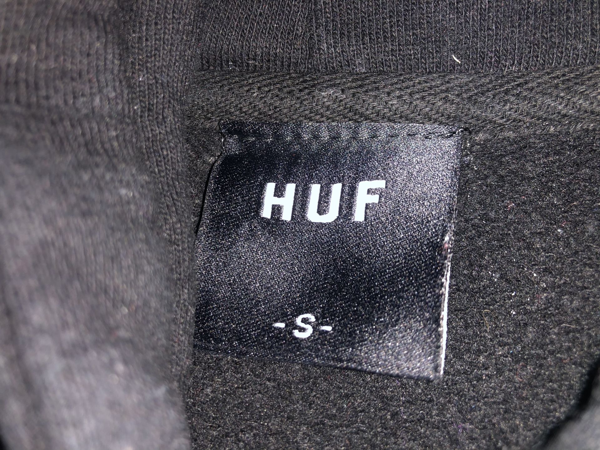 HUF X Thrasher Worldwide Hoodie Size Small Skate Magazine
