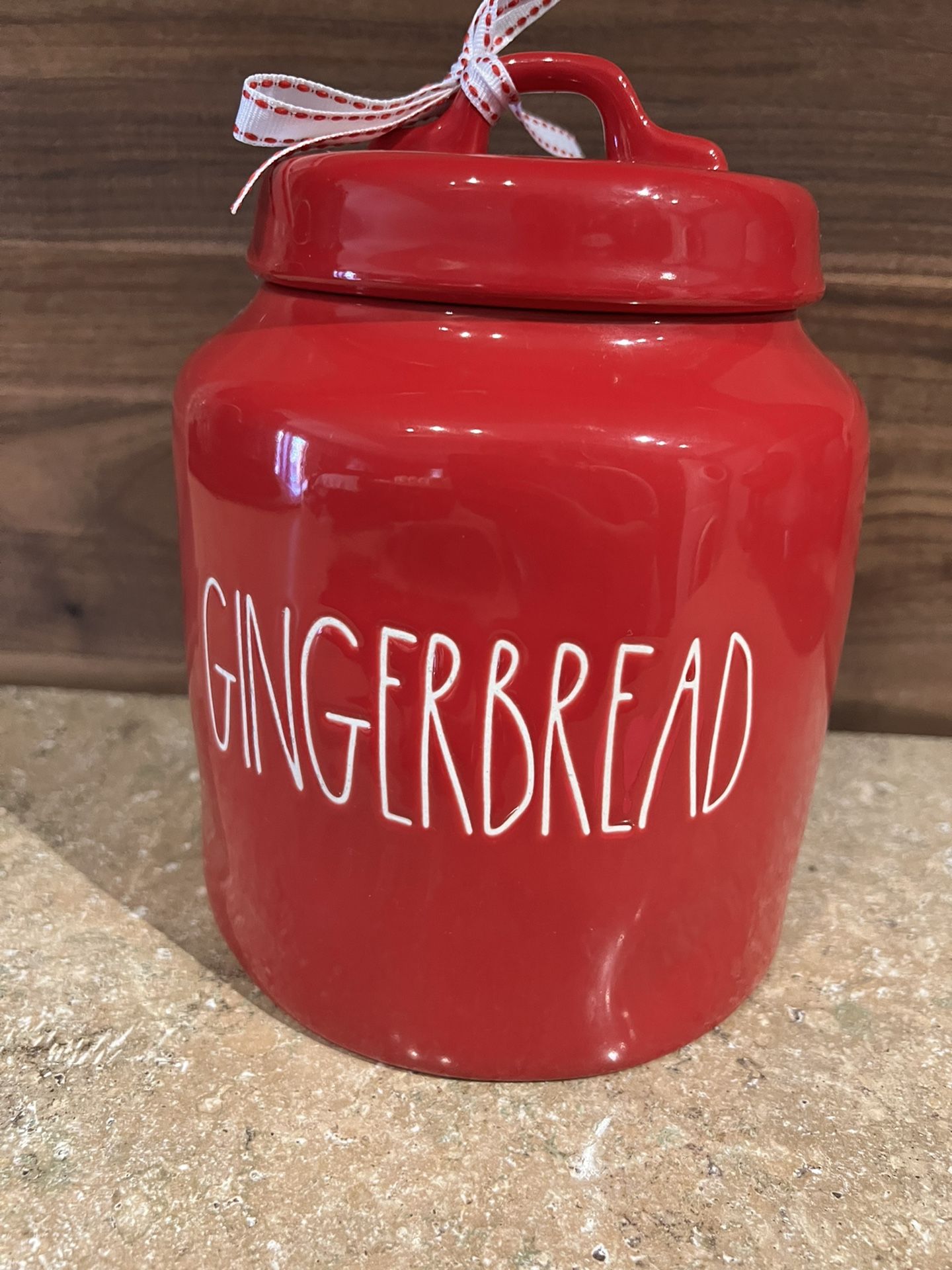 Rae Dunn Gingerbread Canister