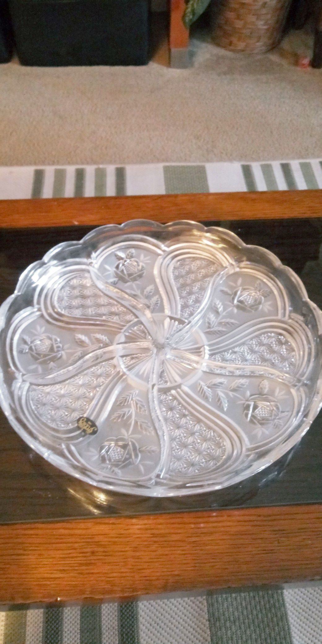 Crystal Party Dish