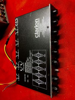 Clarion Equalizer With Aux  Thumbnail