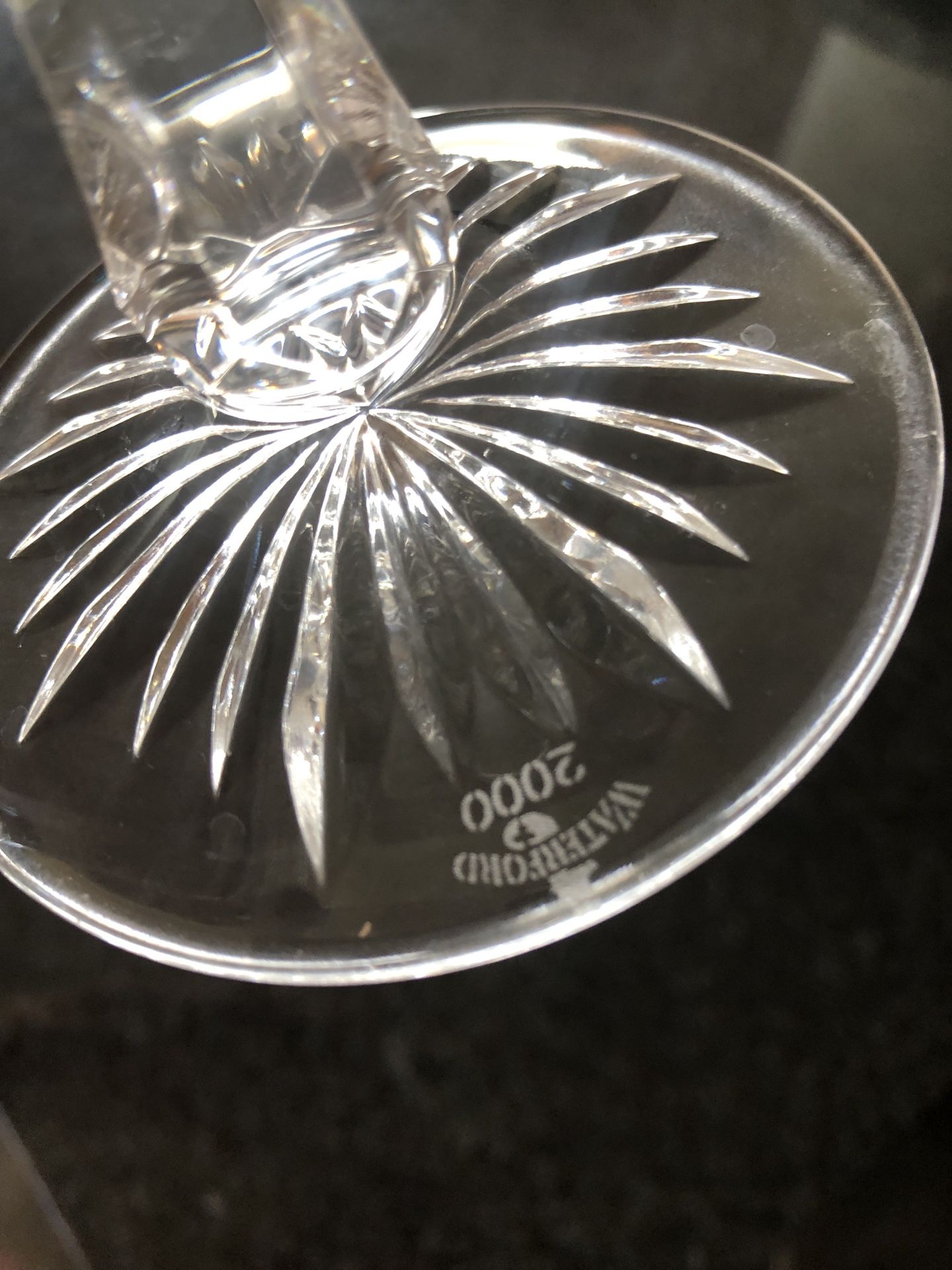 Cherished Moments Waterford Crystal Toasting Flutes LIMITED EDITION