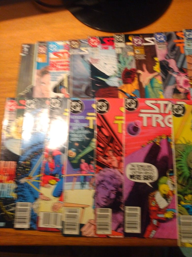 17 Star Trek Comics Lot