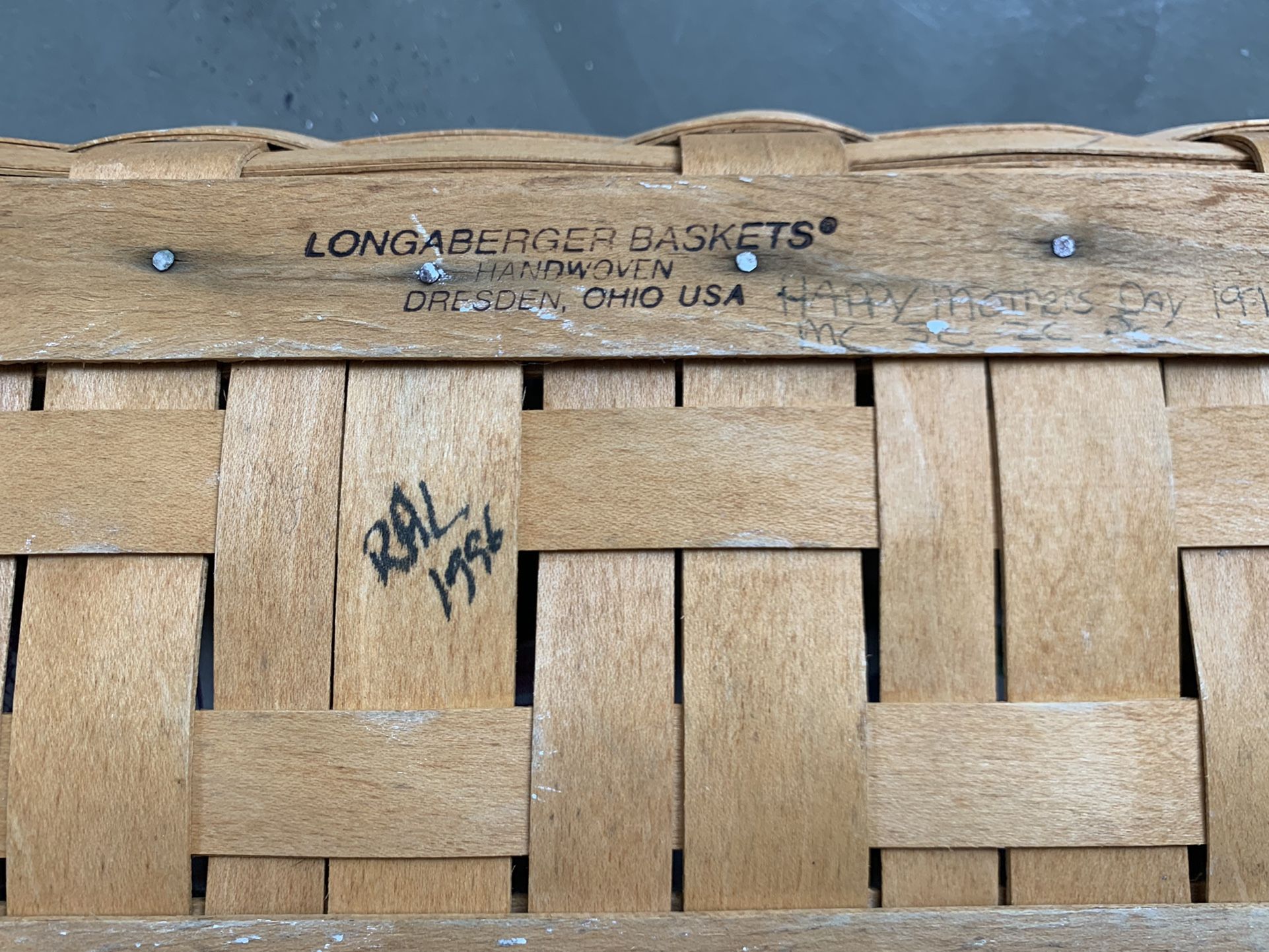 Longaberger Baskets - Authentic