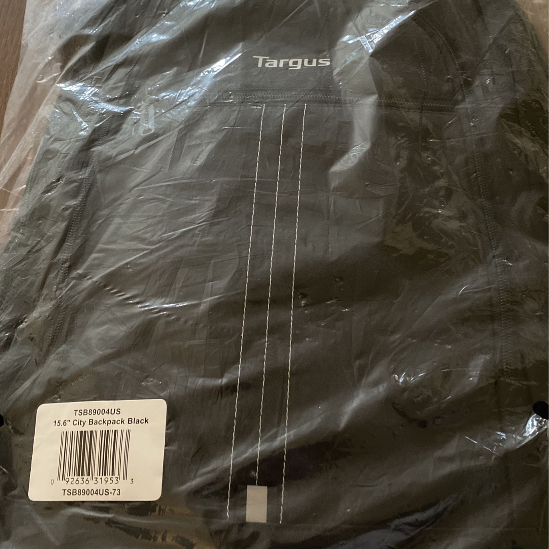 New Targus 15.6” Laptop Backpack Black 