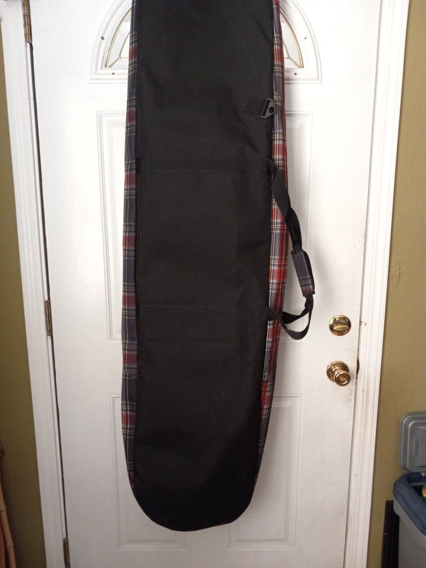 Burton Red Plaid 156cm Snowboard Bag