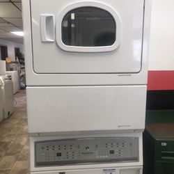 Speed Queen Commercial Heavy Duty Stack Washer And Dryer Thumbnail
