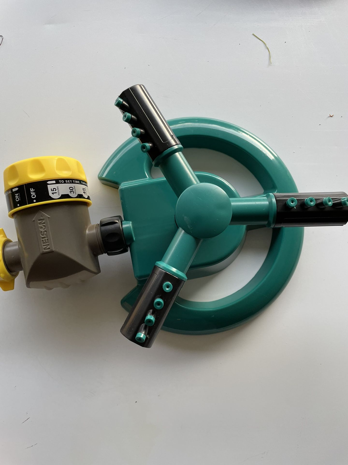 Lawn Sprinkler With Timer