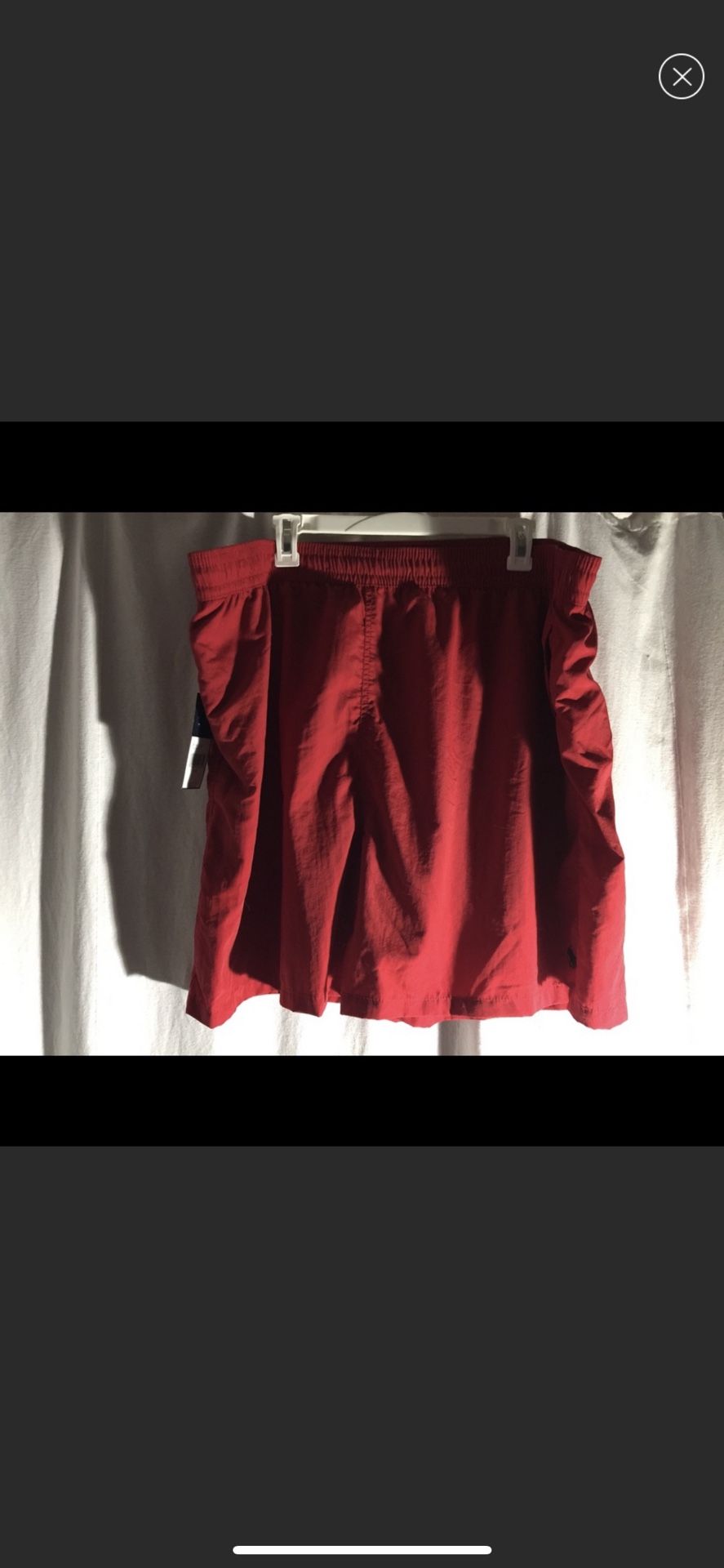 Red Mens XXL Ralph Lauren Swim Trunks Brand New With Tags