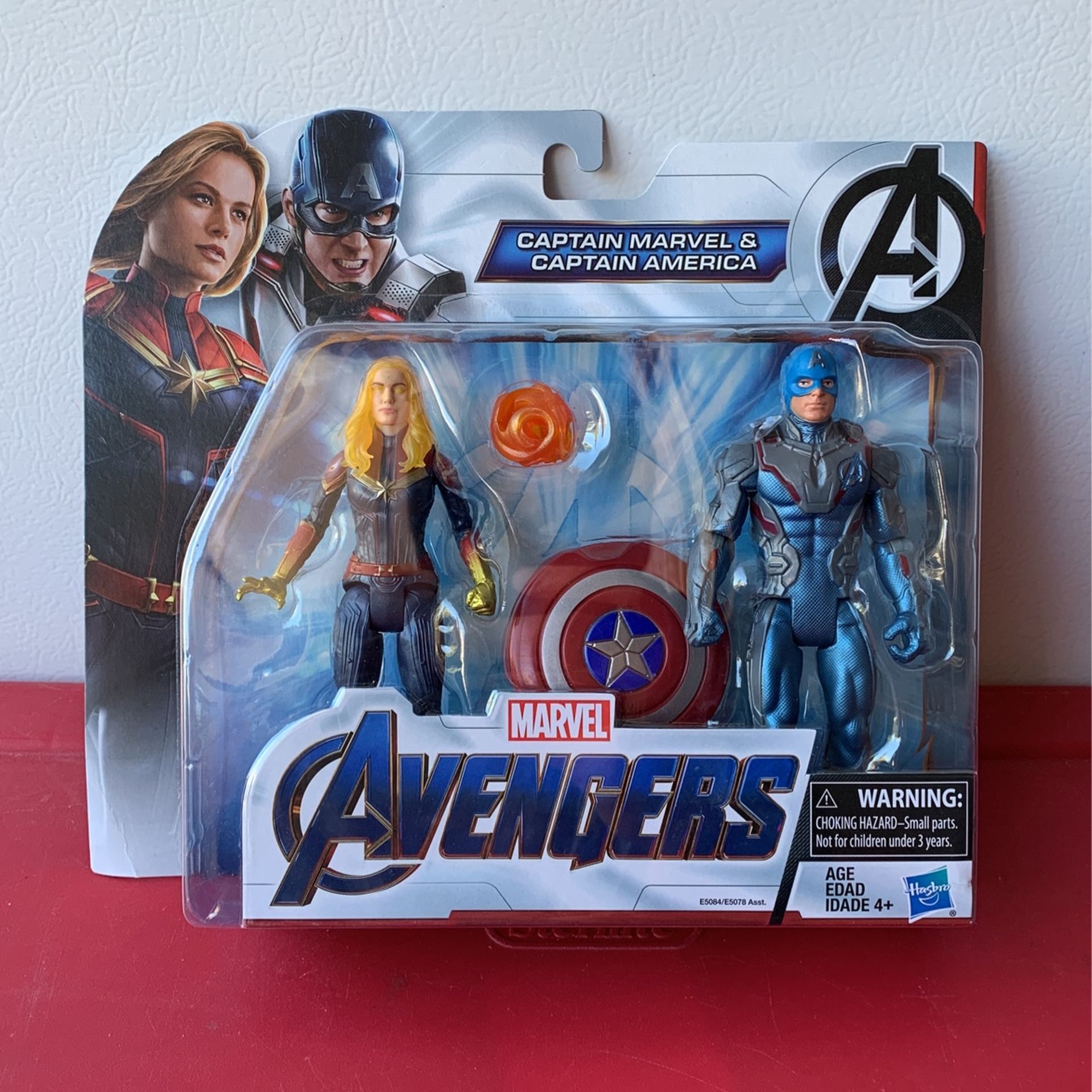 Marvel Avengers End Game Captain Marvel America 2 Pack MOC
