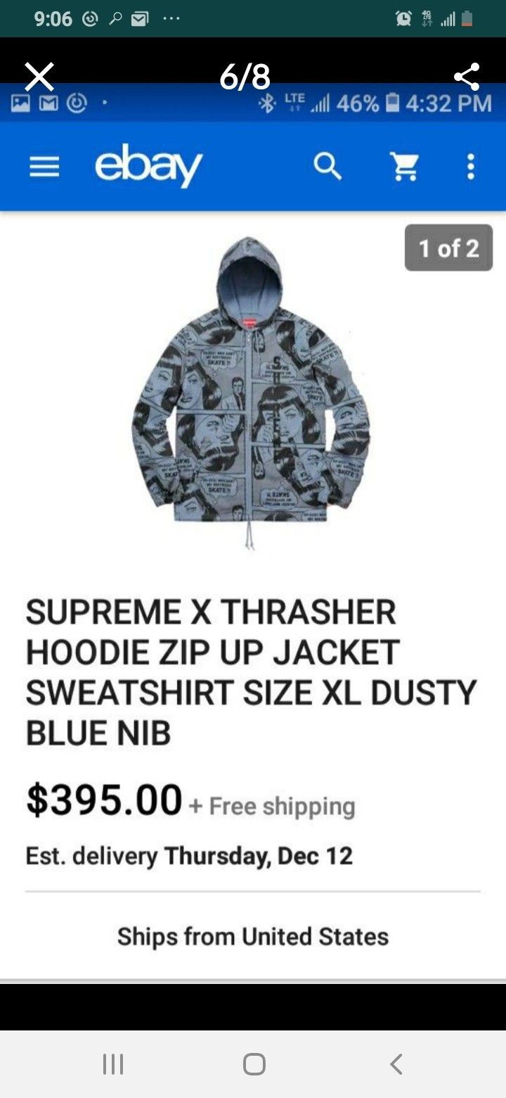 SUPREME jacket size L