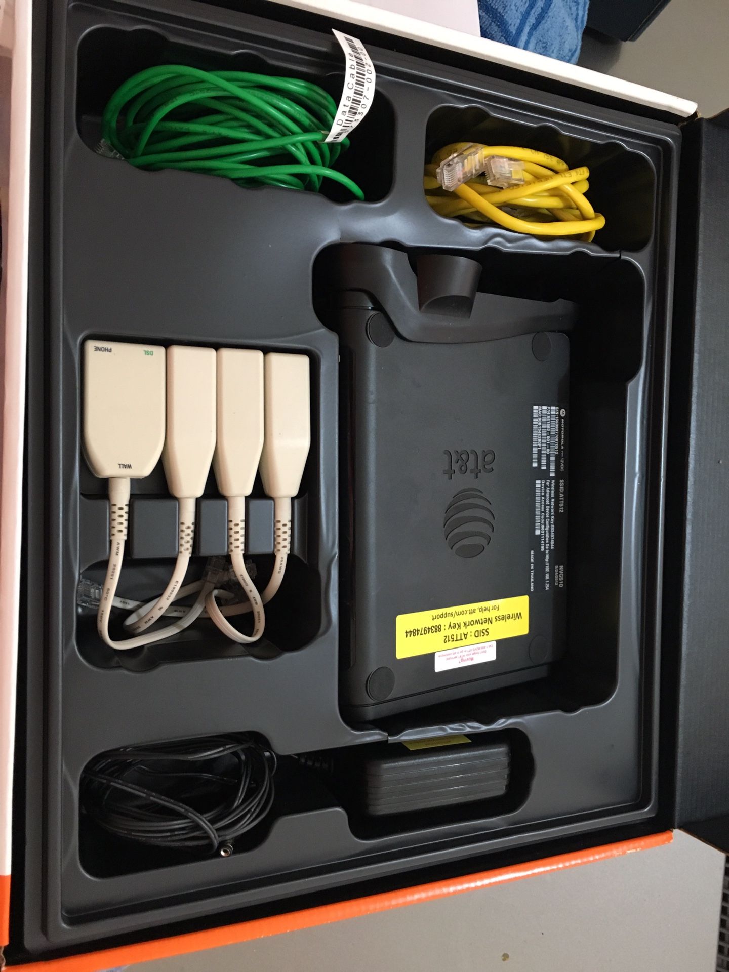 Motorola AT&T DSL Modem / wifi Router