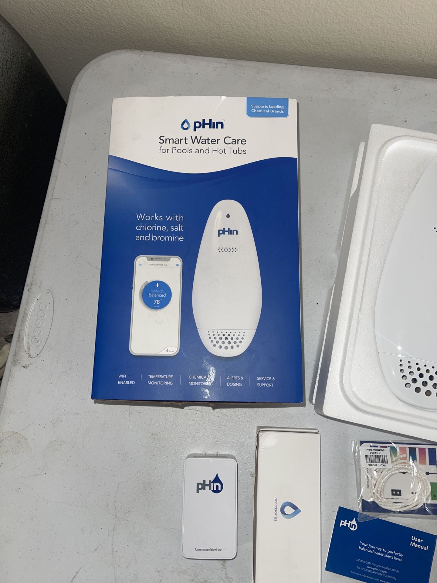 pHin Smart Water Care Monitor Pools, Hot Tubs, Spa model number CY-PM1510-A1 👀🔥