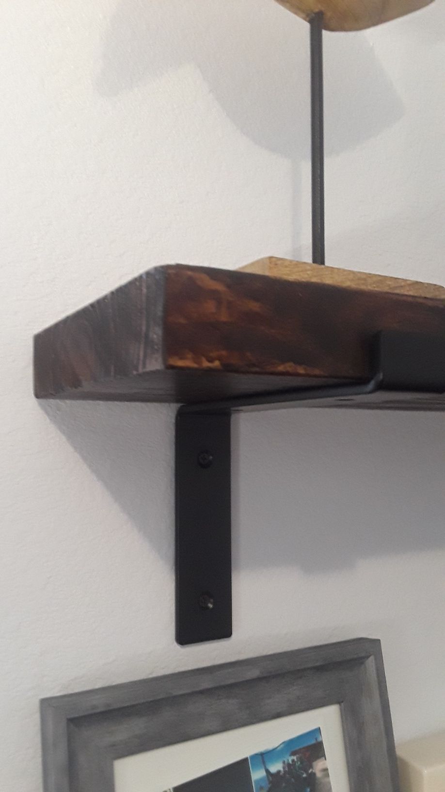 Wood decorative shelves