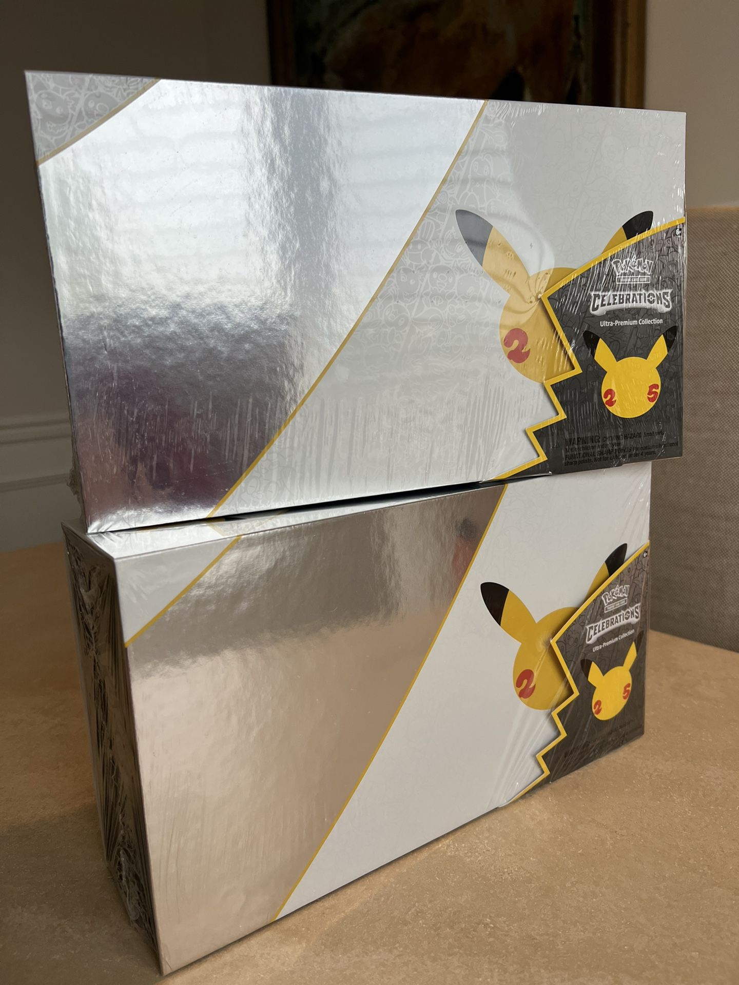 (3) Pokemon Celebrations Ultra Premium Collection Box