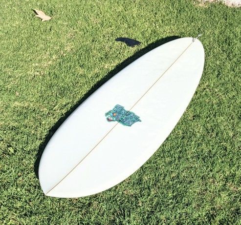 6'3 Surfboard Quad Twin Fin Rider