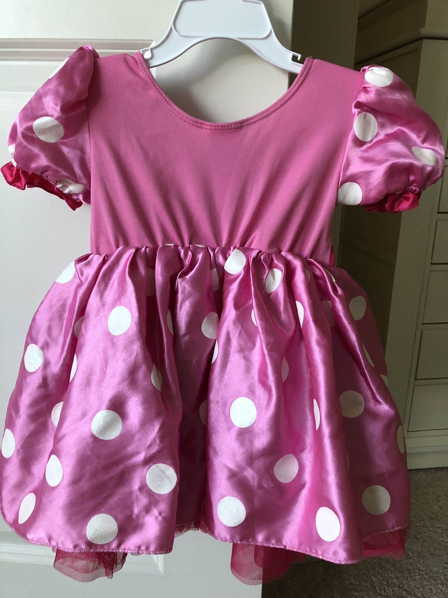 Disney Minnie Mouse costume dress with ears
