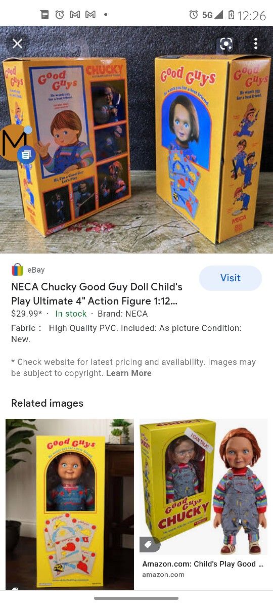 Chucky Doll (Never Opened)