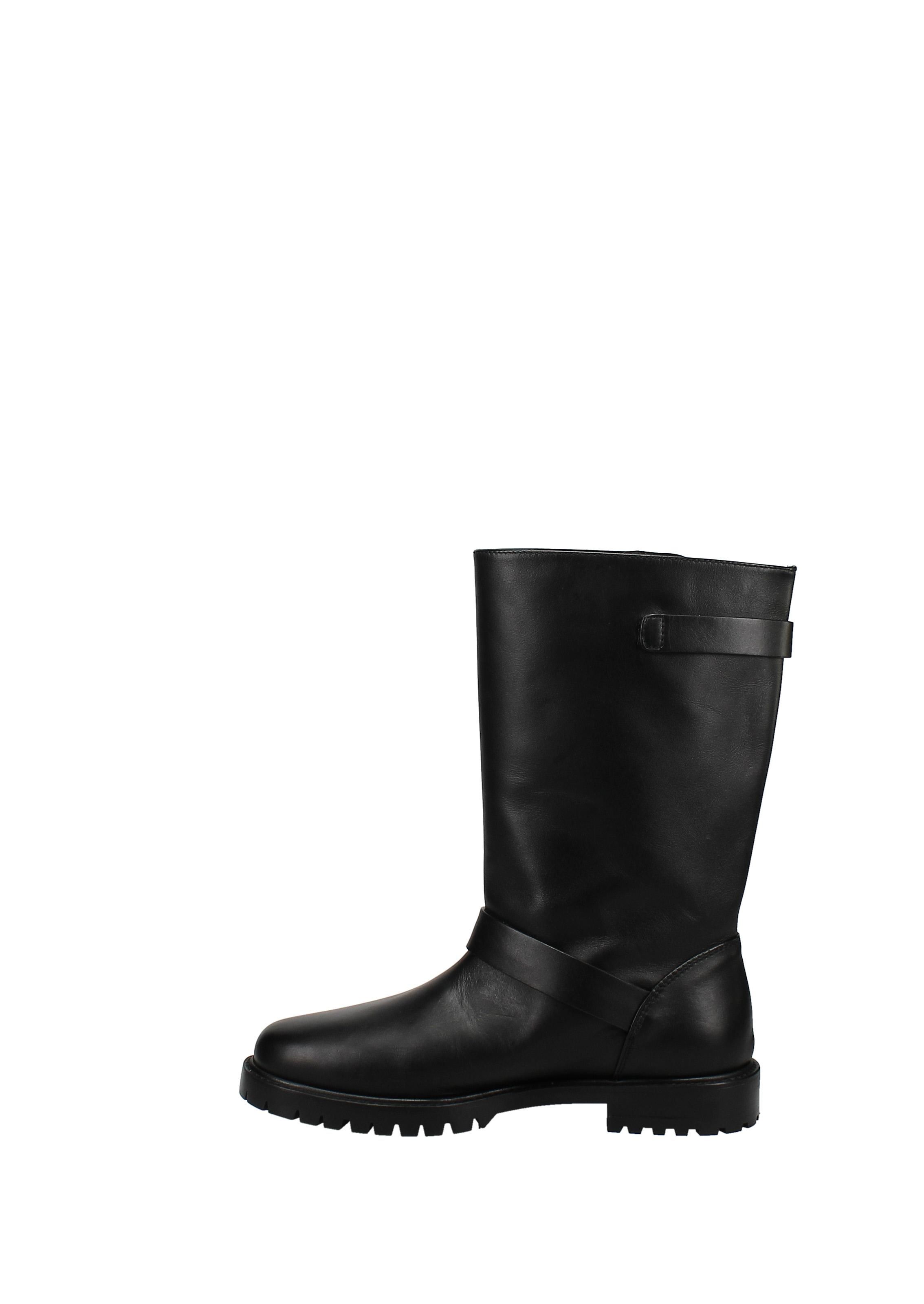 Lafayette 148 | Jordan Moto Leather Boot | Black | 8 M