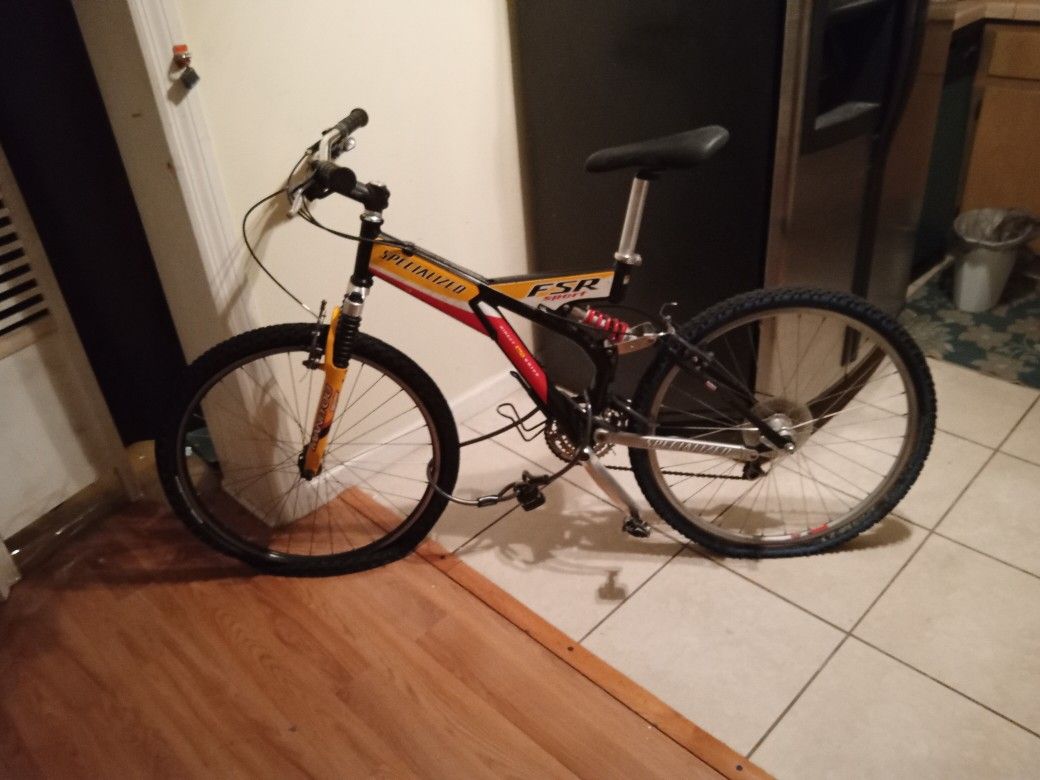 1999 Specialized Full Suspension FSR Sport 27 Speed