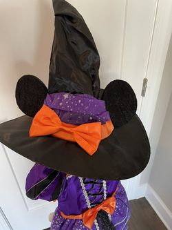 Halloween Minnie Mouse Witch Costume for Kids Thumbnail