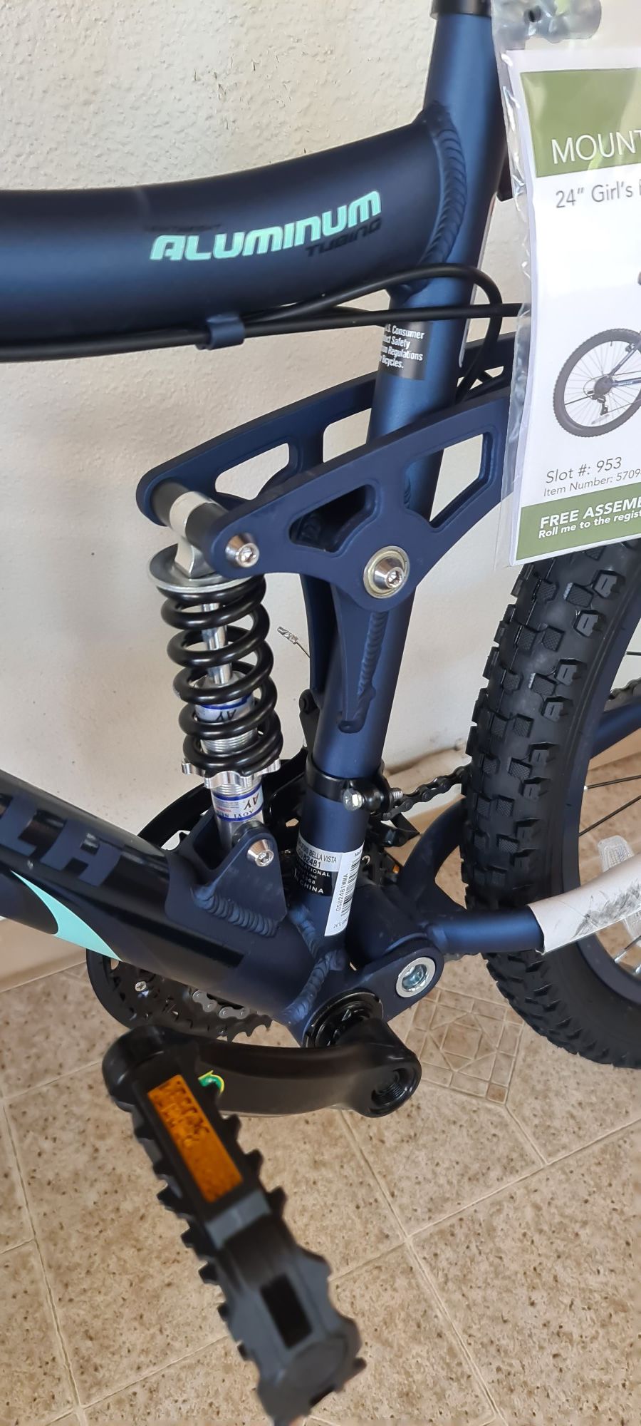 Genesis 24" Bella Vista Girl's Full Suspension Mountain Bike Blue for sale online Genesis 24" Bella Vista Girl's Full Suspension Mountain Bike Blue for sale online