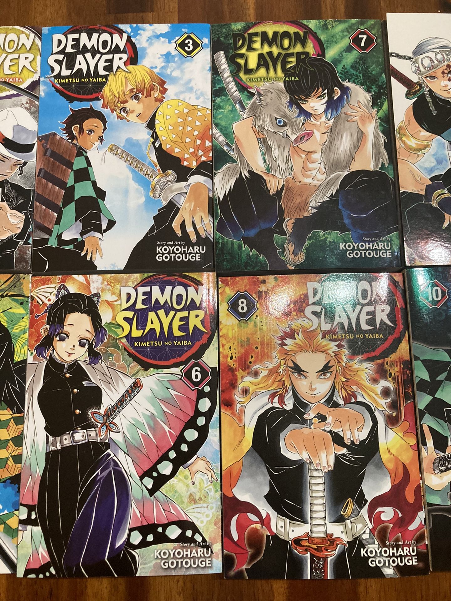 Demon Slayer Kimetsu No Yaiba Manga Volumes 1-23+Extra Book Complete ...