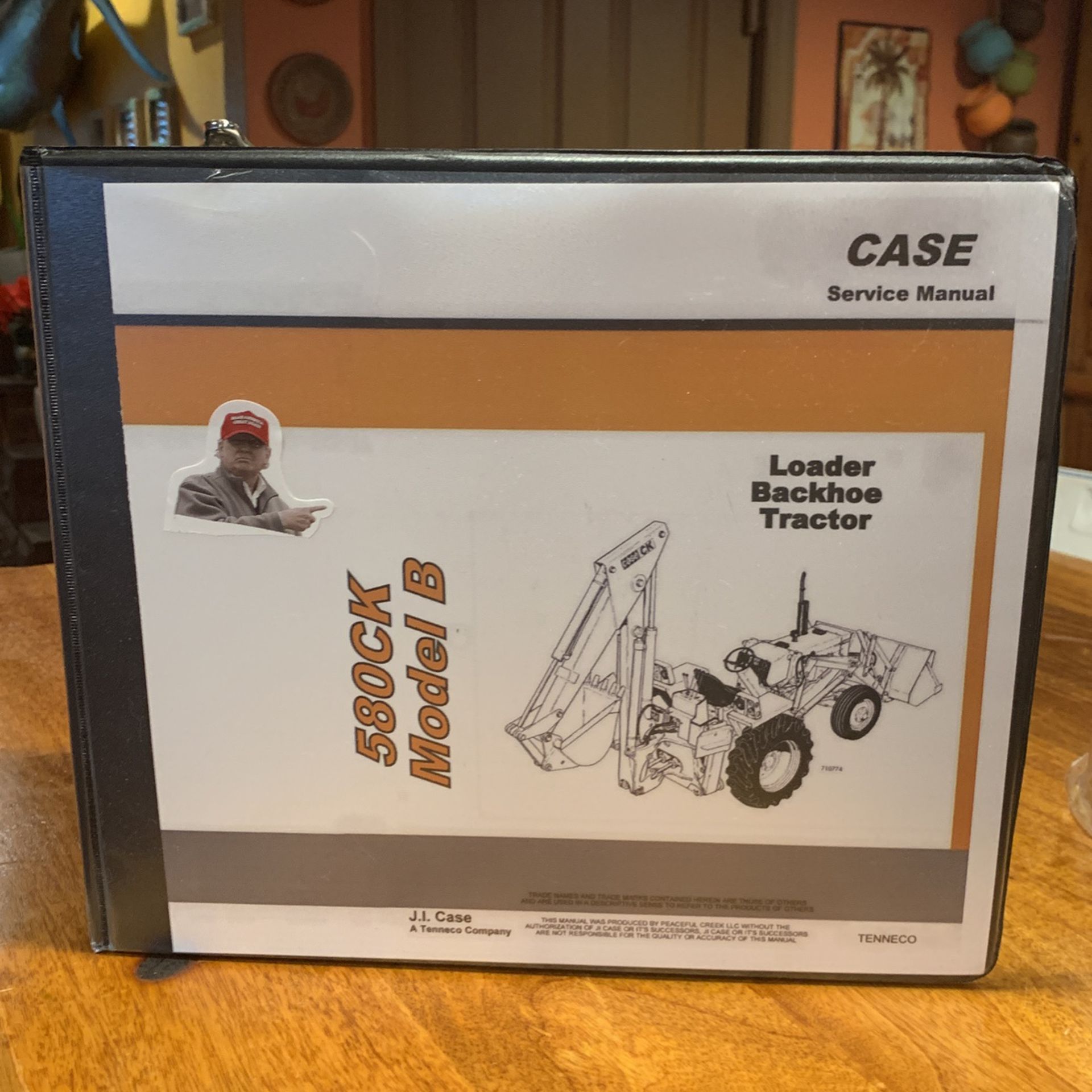 Case, Backhoe And Loader 580B -CK