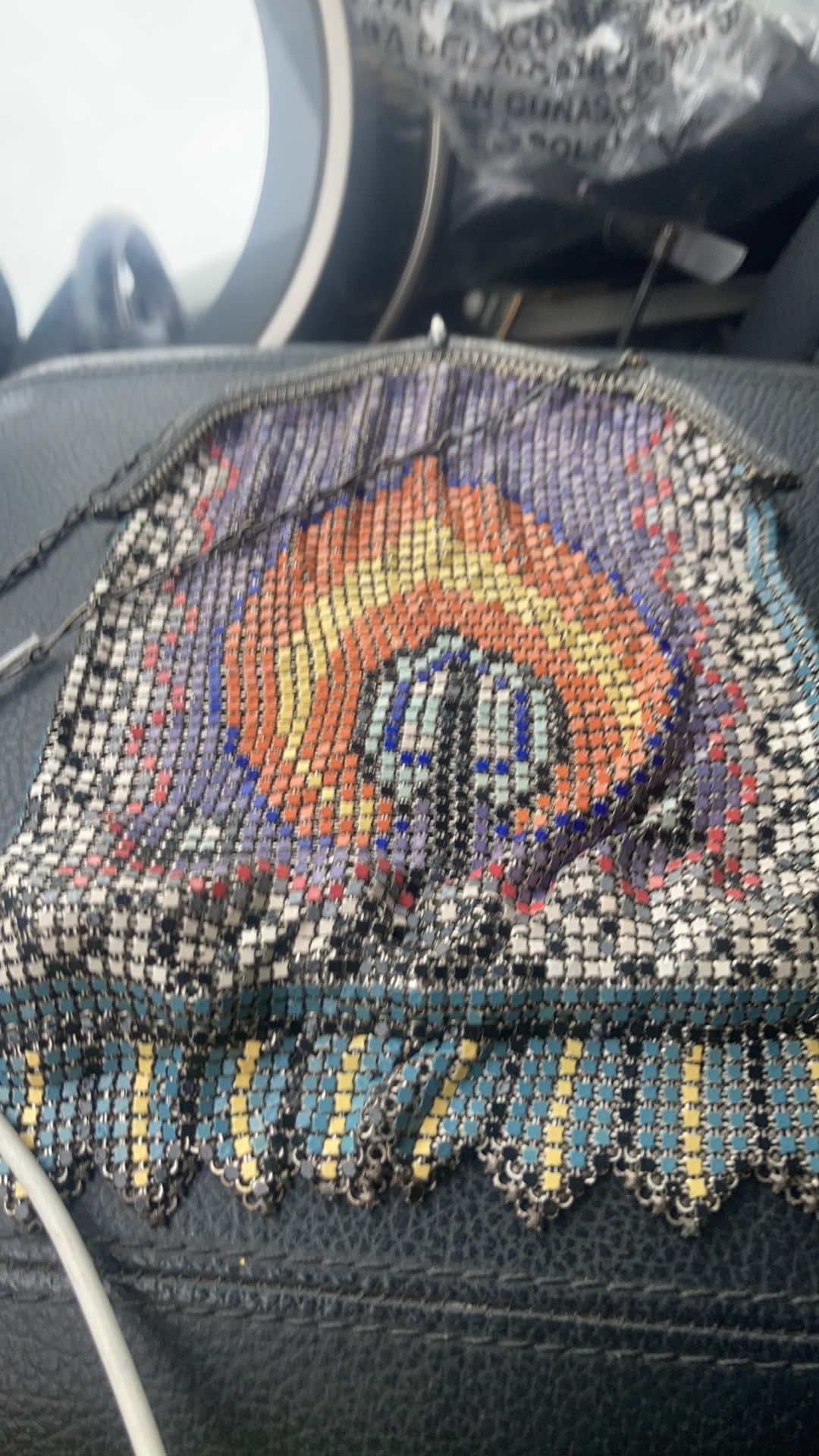 Art Deco Mesh Purse