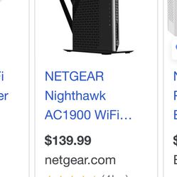 Netgear Nighthawk WiFi extender AC1900 Thumbnail