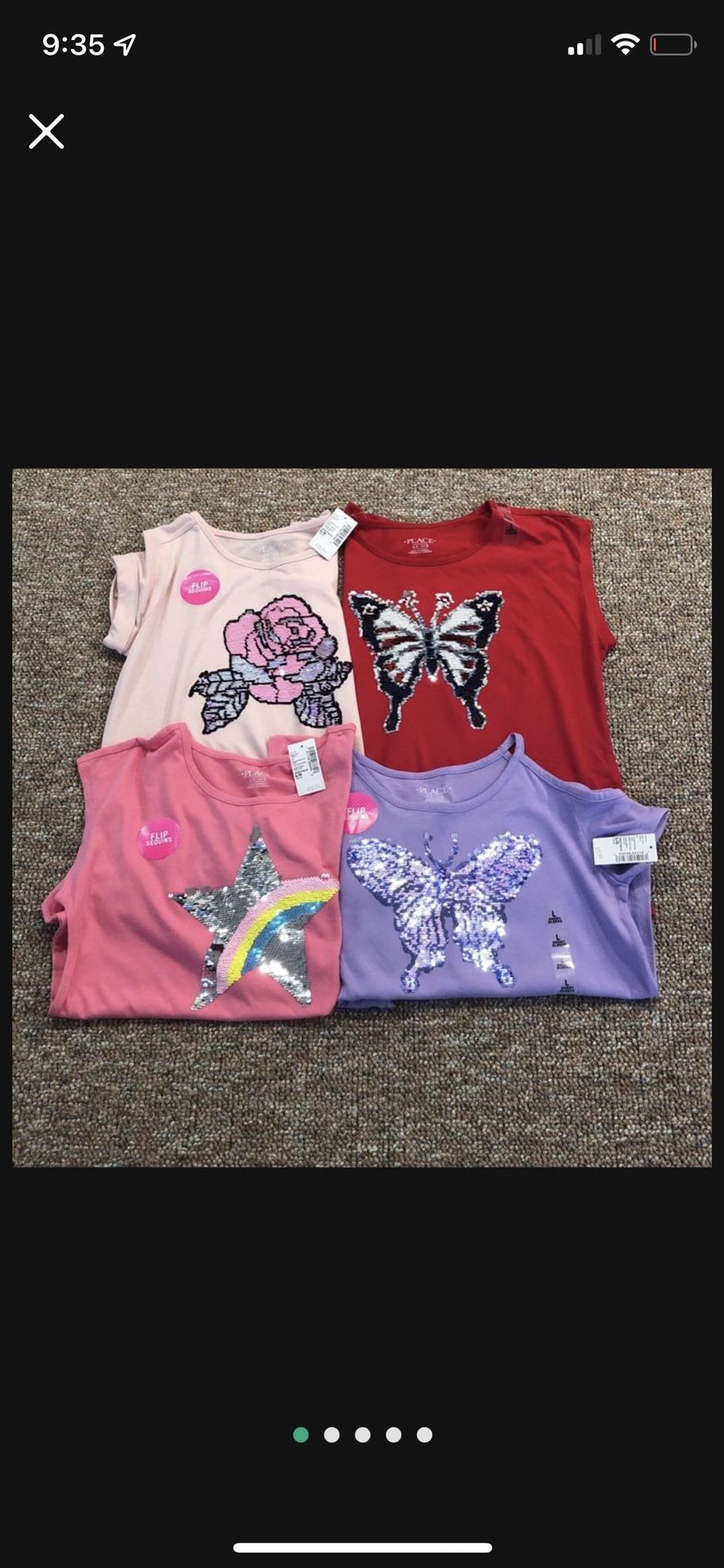 Girl Size 10-12 New With Tags Shirts