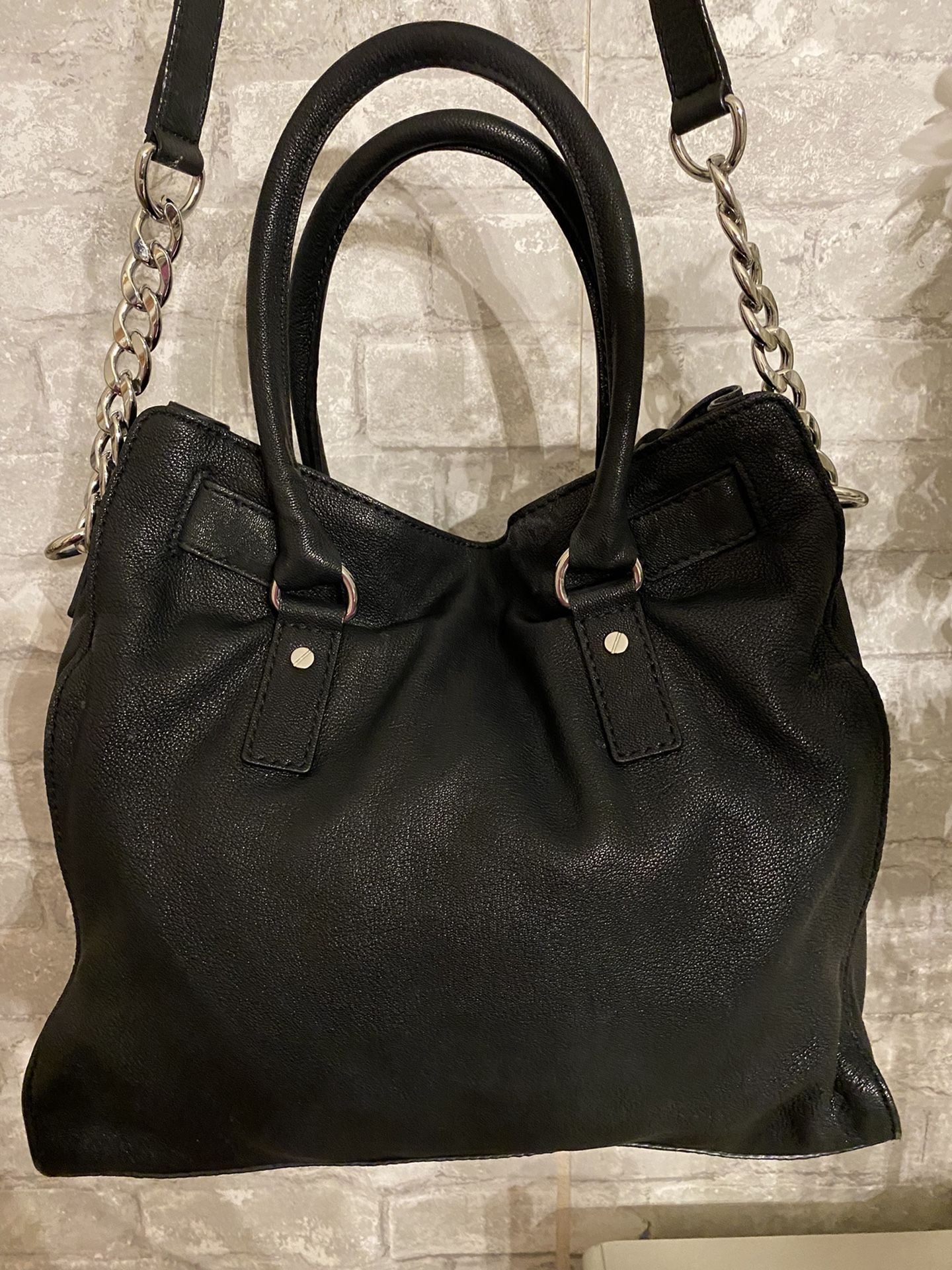 Black Soft Leather Michael Kors Bag