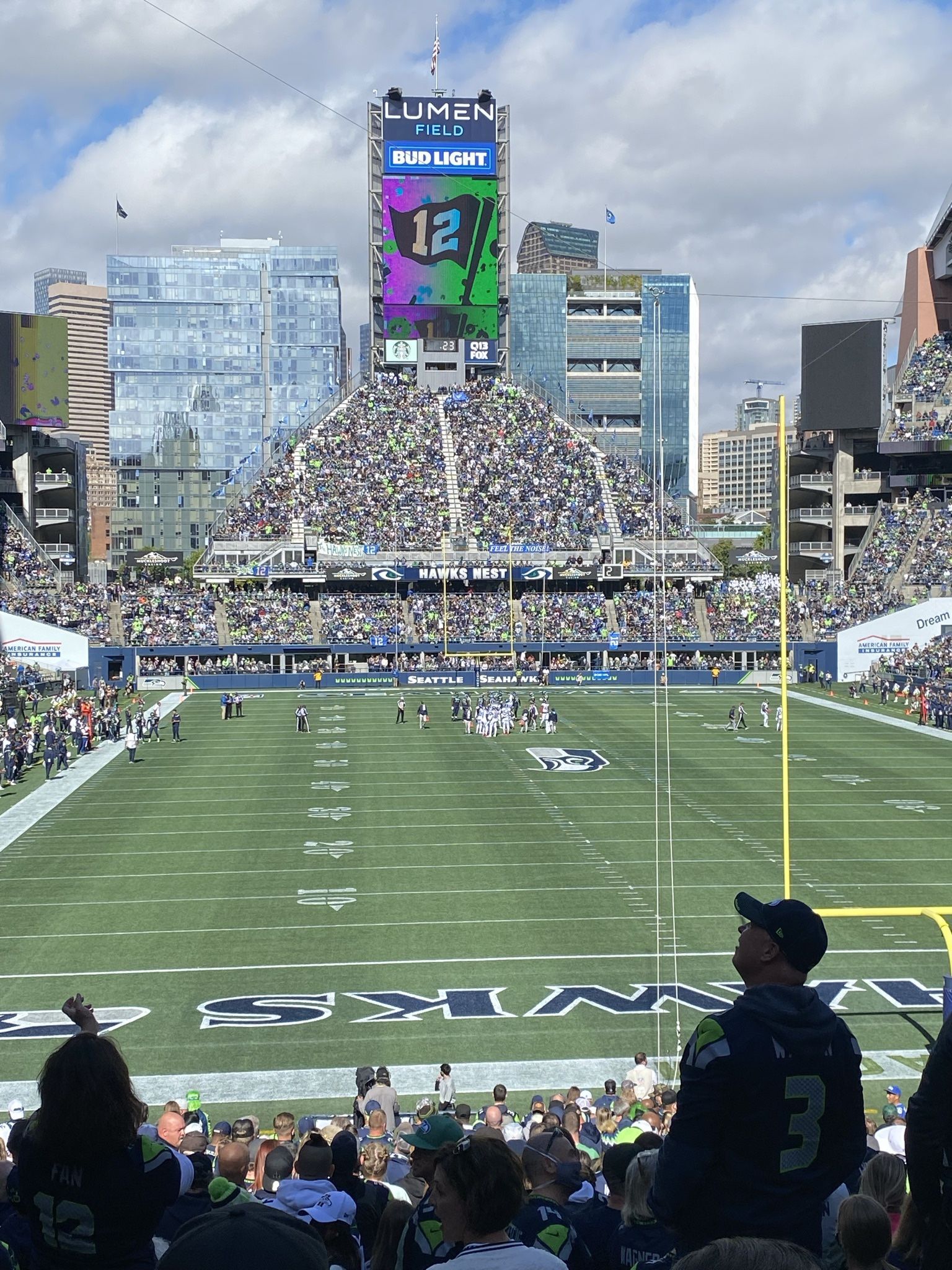 ONE Seahawks-Jaguars. Lower Bowl. Great Seat!