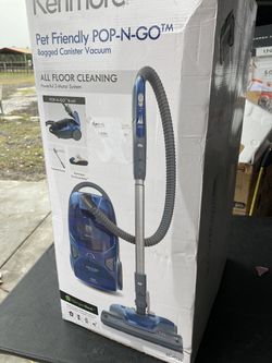 kenmore per friendly por-n-go bagged canister vaccum all floor cleaning Thumbnail