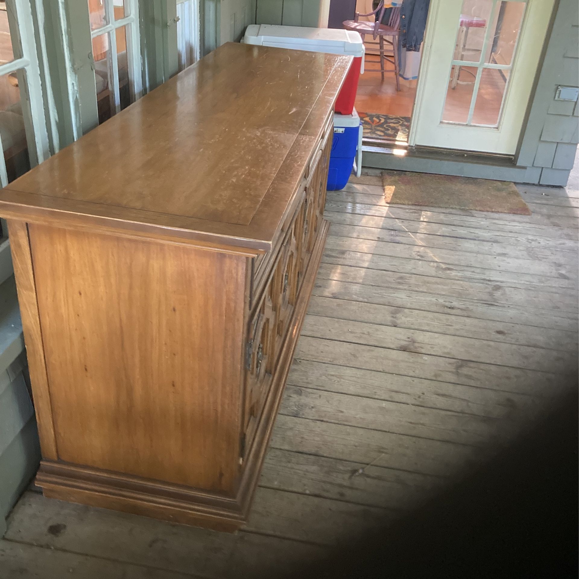 Antique Wooden Liquor Cabinet