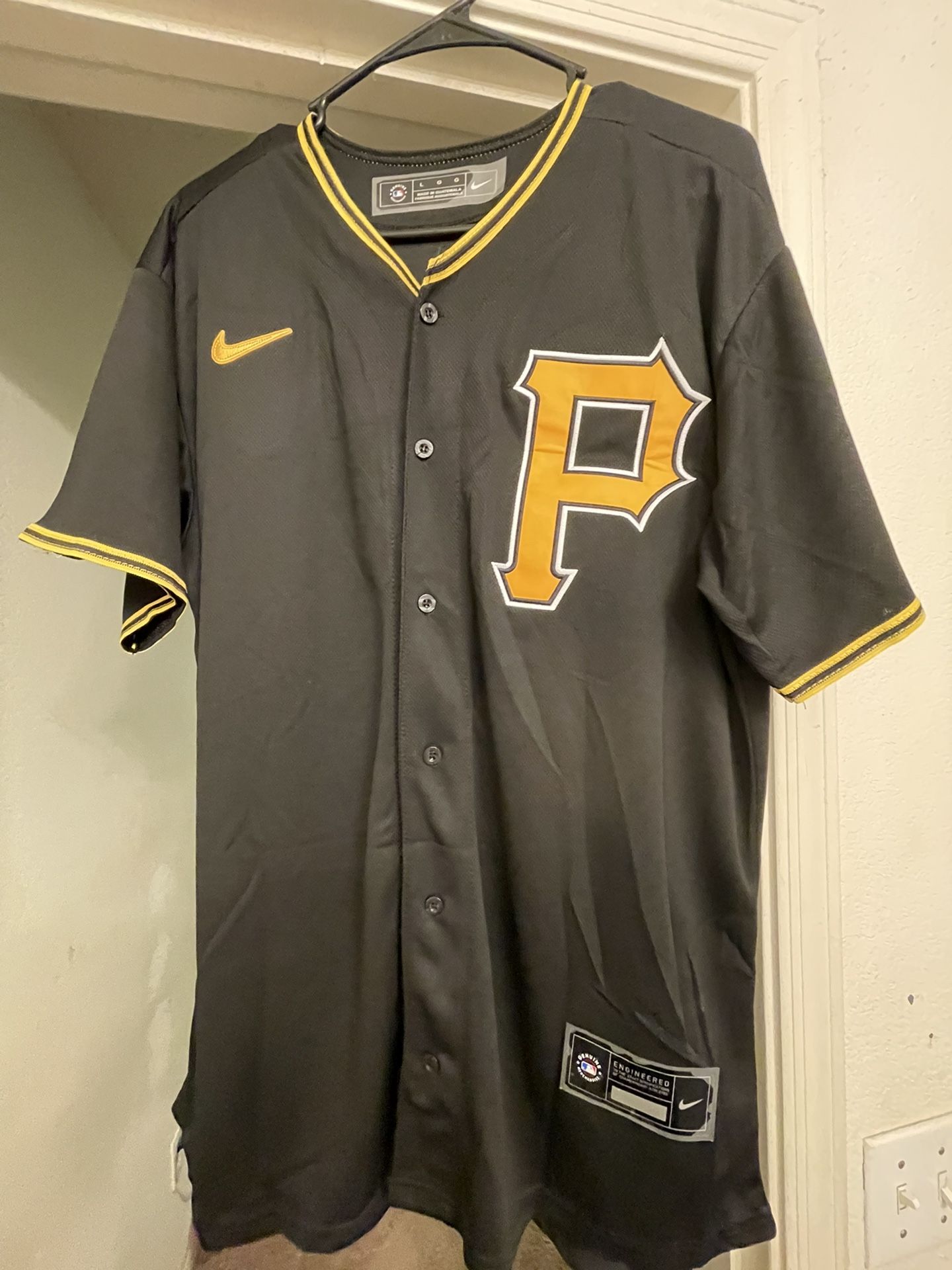 Mac Miller Custom Pittsburgh Pirates Baseball Jersey Men’s Size Large (L)