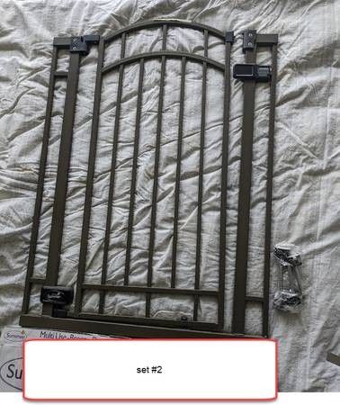 Used Summer Multi-Use Decorative Extra Tall Walk-Thru Baby Gate, Metal