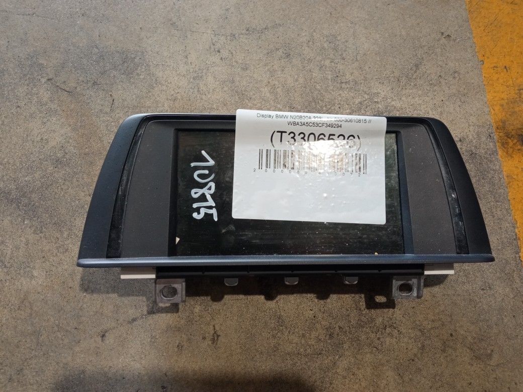 Display For 2012 BMW 3-Series Stock 10815