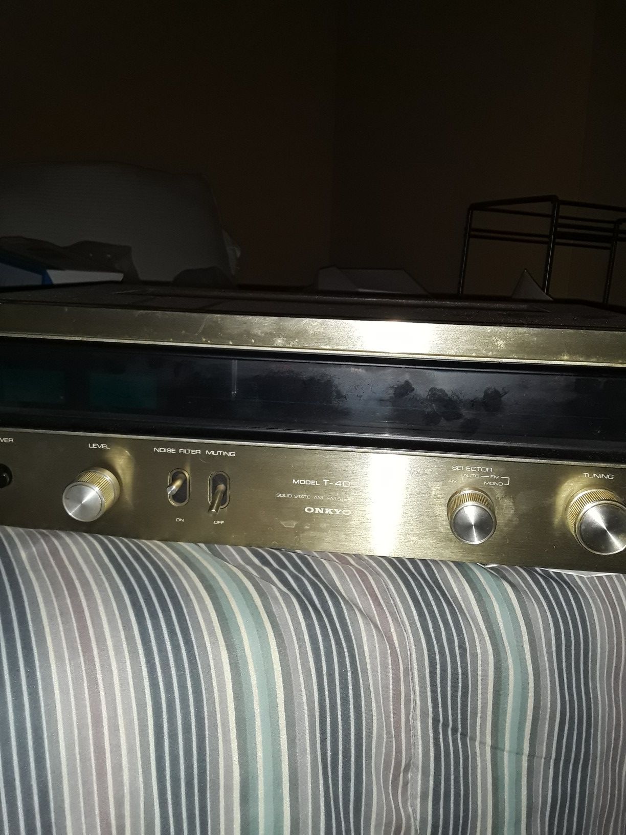 ONKYO T-4055 SOLO STATE STEREO TUNER